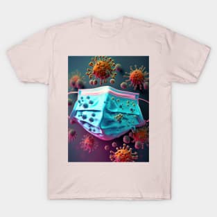 virus against mask T-Shirt